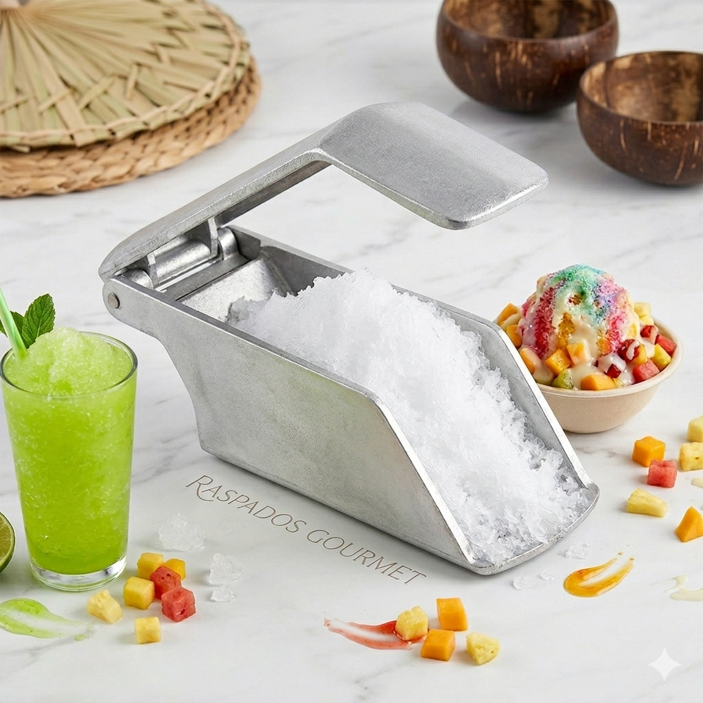 Raspahielo Manual con Cuchilla en Acero Inoxidable