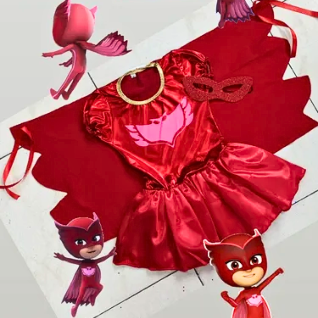 Disfraz Niña inspirado en Ululet PJ Masks