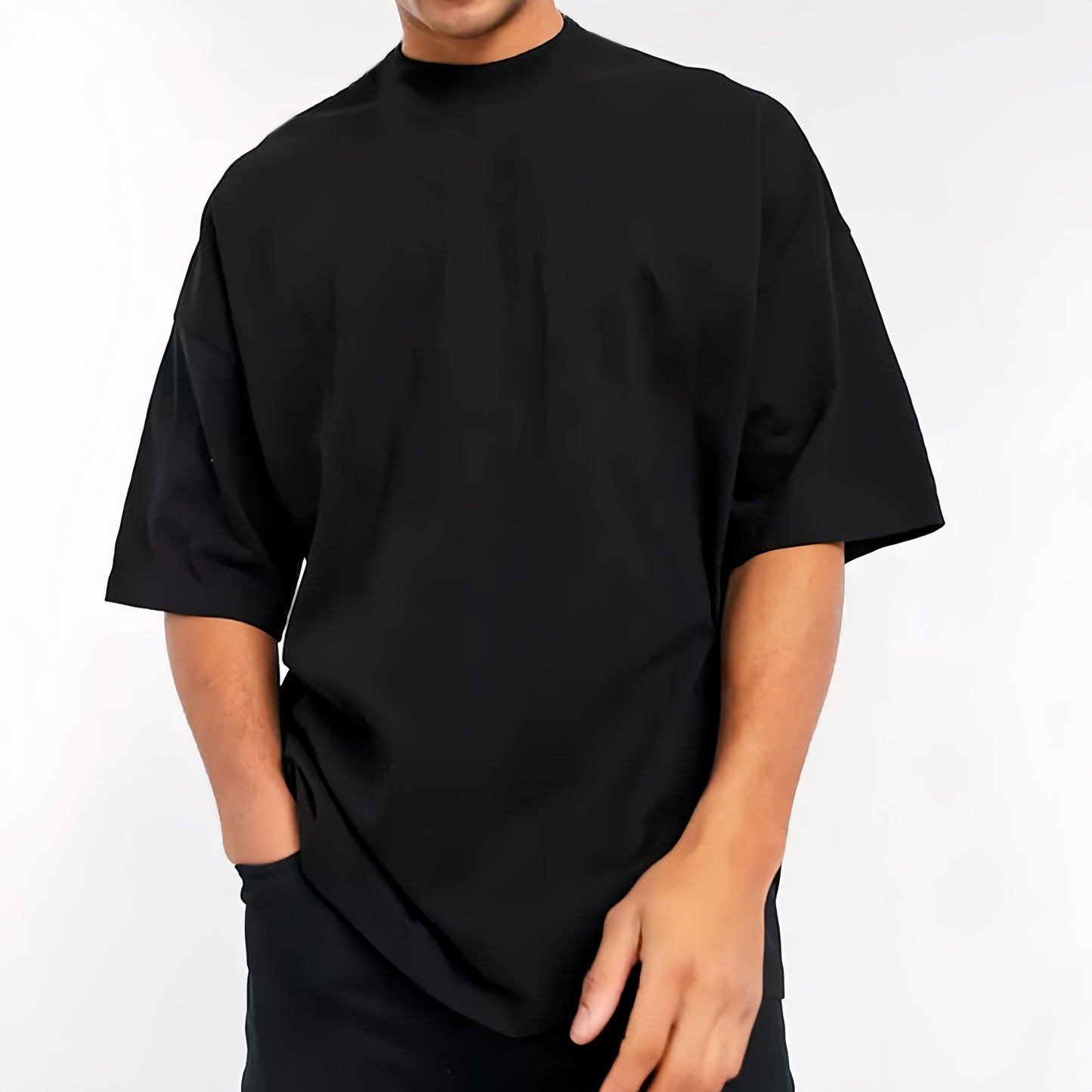Camiseta Oversize Unisex Negro