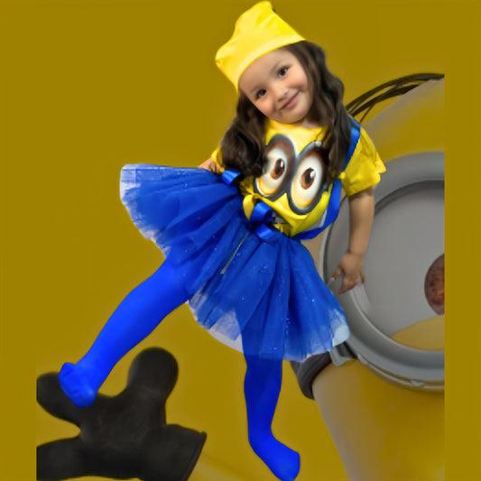 Disfraz inspirado Minion para Niña