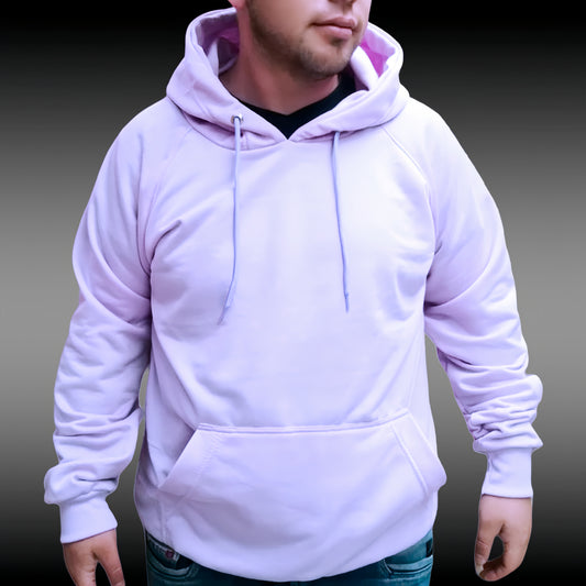 Buzo Hoodie Lila Unisex con Capucha