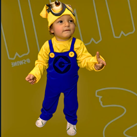 Disfraz inspirado Minion para Niño 3 Piezas
