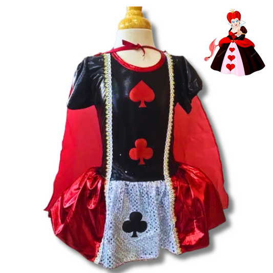 Disfraz Niña Reina de Corazones