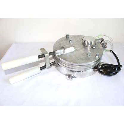 Máquina de Obleas / Conos 20 cm con Troquel + Moldes Incluidos