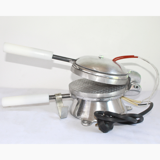 Combo Máquina de Obleas + Molde Cesta Grande + Cono Mediano