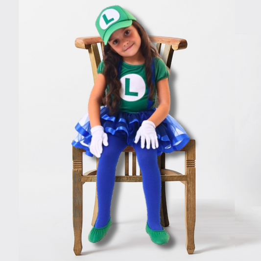 Disfraz Niña Luigi Tutu – Cosplay Temático