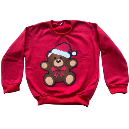 Buso Infantil Rojo Navidad con Luces