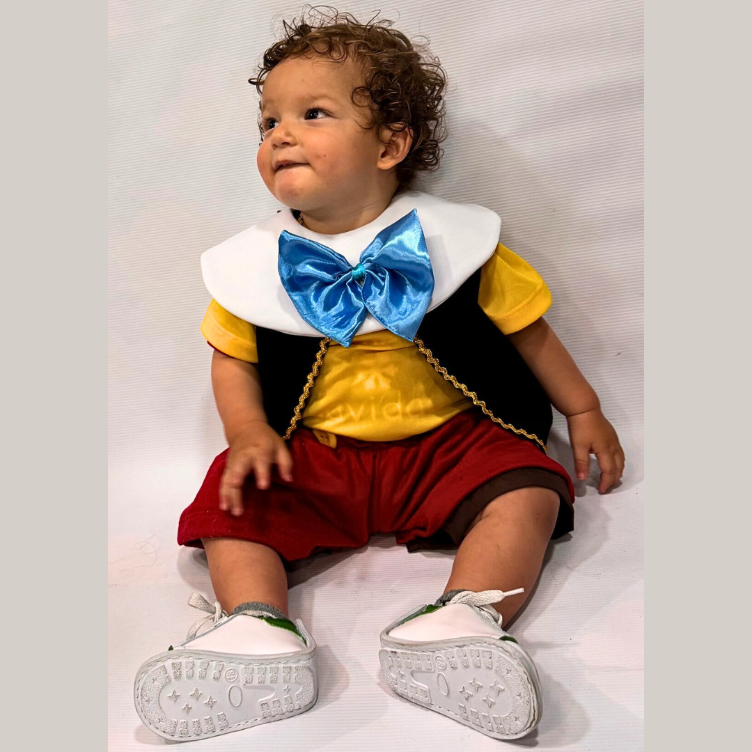 Disfraz Infantil Inspirado en Pinocho – Cosplay Niño