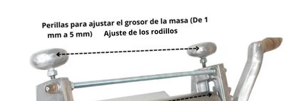 Laminadora de masa semi Industrial 40 cm