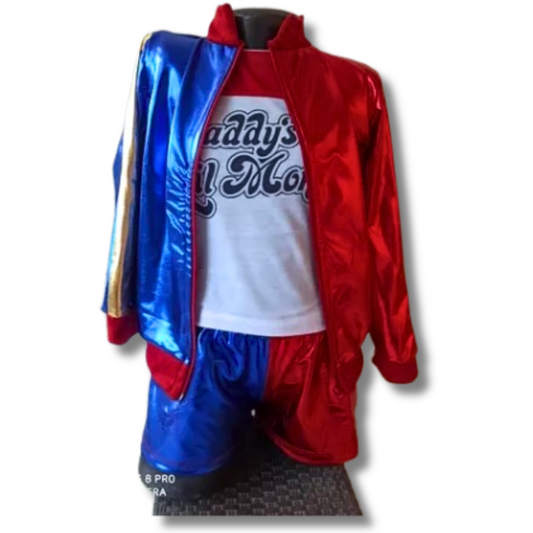 Disfraz Niña Harley Quin Cosplay