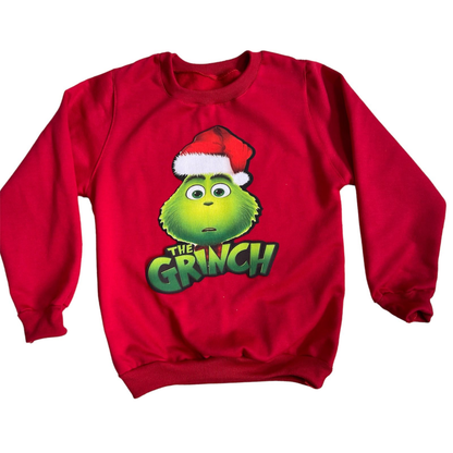 Buso Infantil Rojo Navidad con Luces