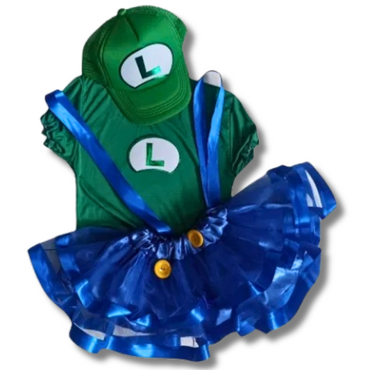 Disfraz Niña Luigi Tutu – Cosplay Temático