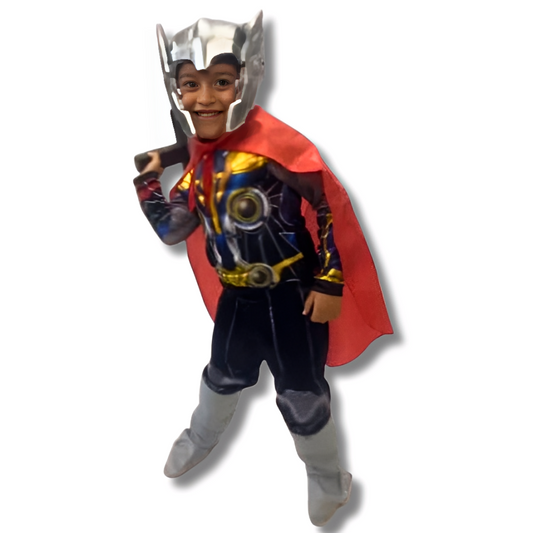 Disfraz inspirado en Thor Niño Cosplay