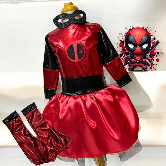 Disfraz Niña Deadpool Cosplay