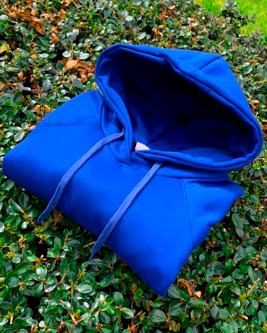 Buzo Hoodie Azul Rey Unisex con Capucha