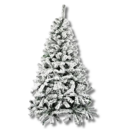 Árbol de Navidad Artificial Nevado Premium 1.70 m – Verde