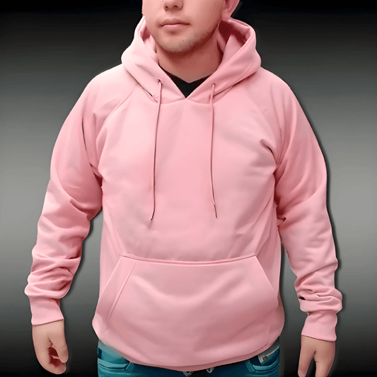 Buzo Hoodie Palo Rosa Unisex con Capucha
