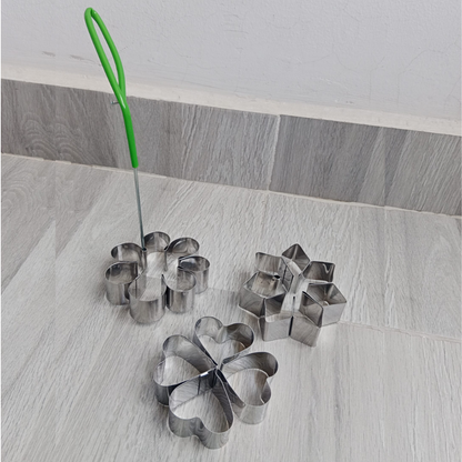 Molde Solterita x3 Figuras Variadas – Aluminio