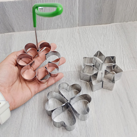 Molde Solterita x3 Figuras Variadas – Aluminio