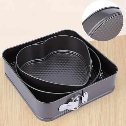 Molde Torta Desmontable Surtido 24-26-28 cm