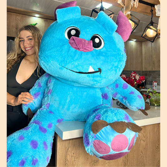 Peluche Monstruo Azul Extra Gigante  1.50 m