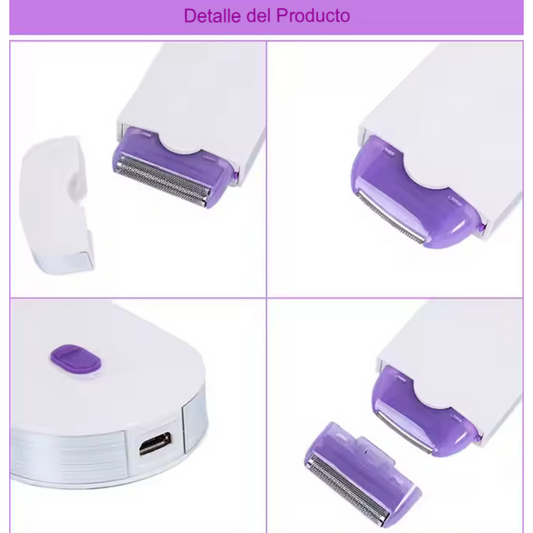 Depiladora Recargable MQ-0911 – Piel Suave al Instante (Piernas y Zona Bikini)