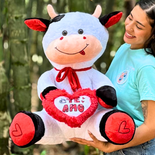 Peluche de Vaca 70 cm