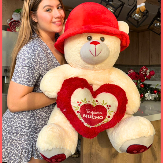 Peluche Pava de Corazón 1 Metro