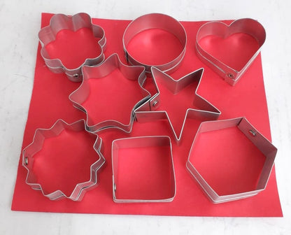Cortadores de Galletas, Pastillaje o Fondant – Set x8