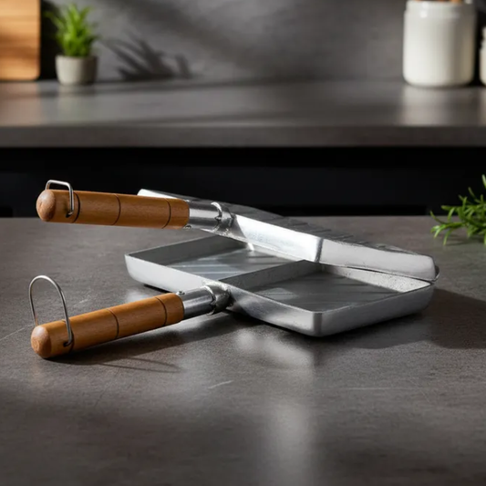 Sanduchera 2 Puestos En Aluminio