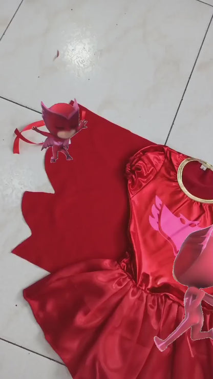 Disfraz Niña inspirado en Ululet PJ Masks