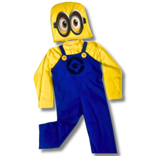 Disfraz inspirado Minion para Niño 3 Piezas