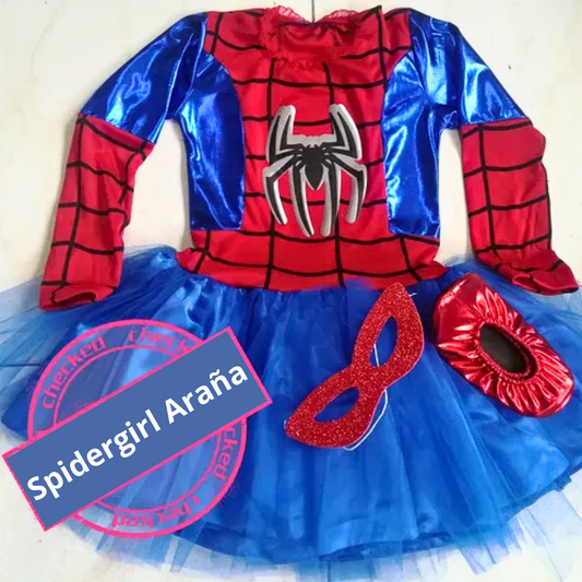 Disfraz Niña Spider Girl