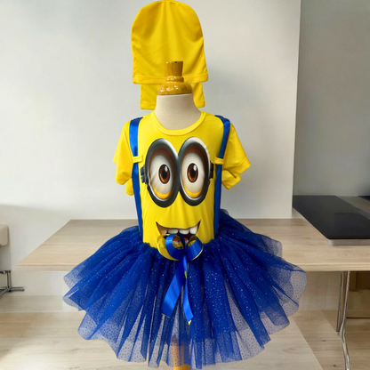 Disfraz inspirado Minion para Niña