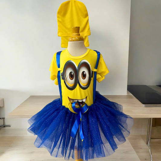 Disfraz inspirado Minion para Niña
