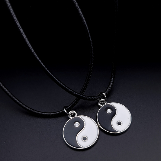 Collar Pareja Yin & Yang – Juego de 2