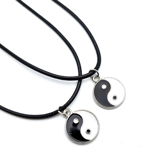 Collar Pareja Yin & Yang – Juego de 2